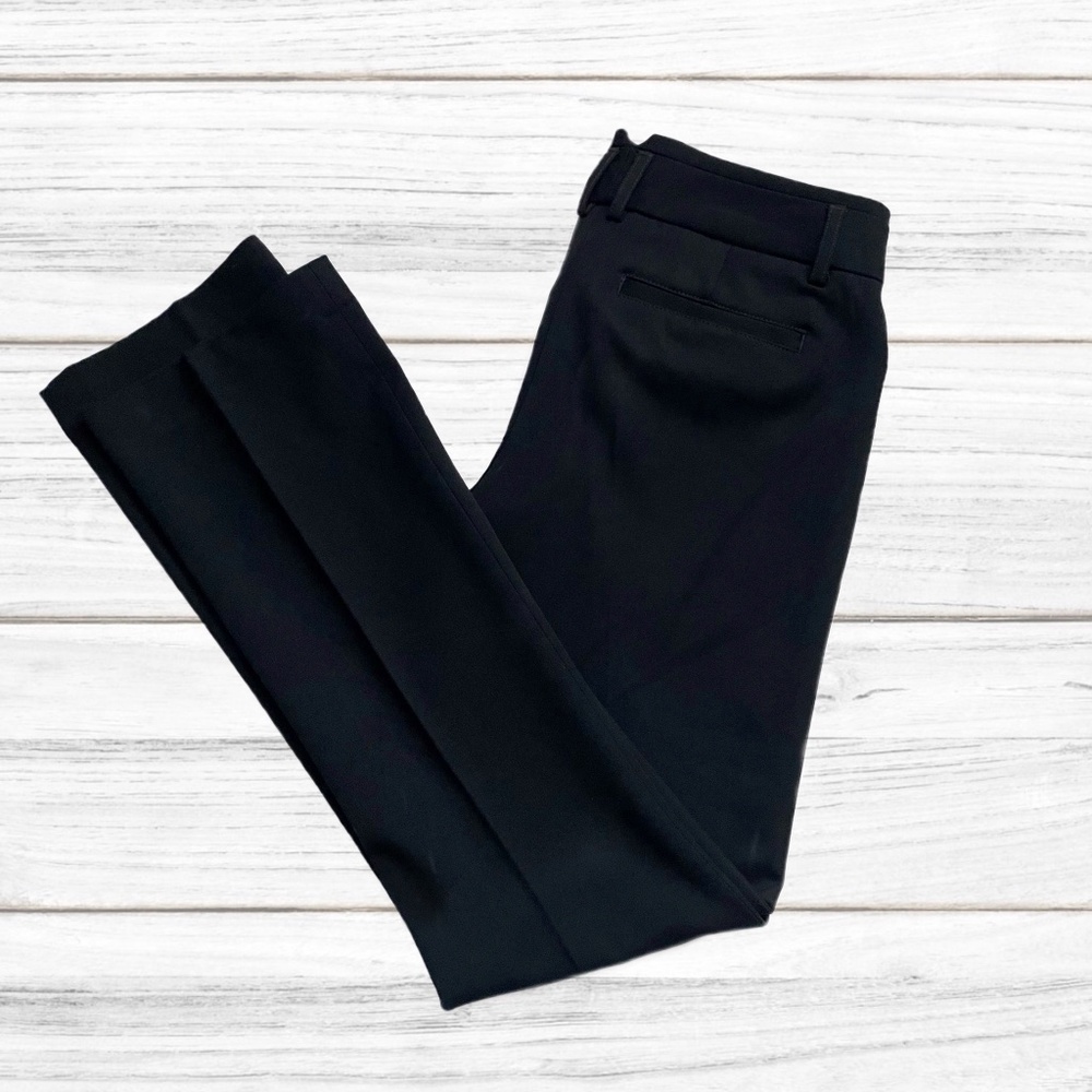 Express Columnist Trousers, Low Rise Dress Pants, Size 0 short, Black, EUC